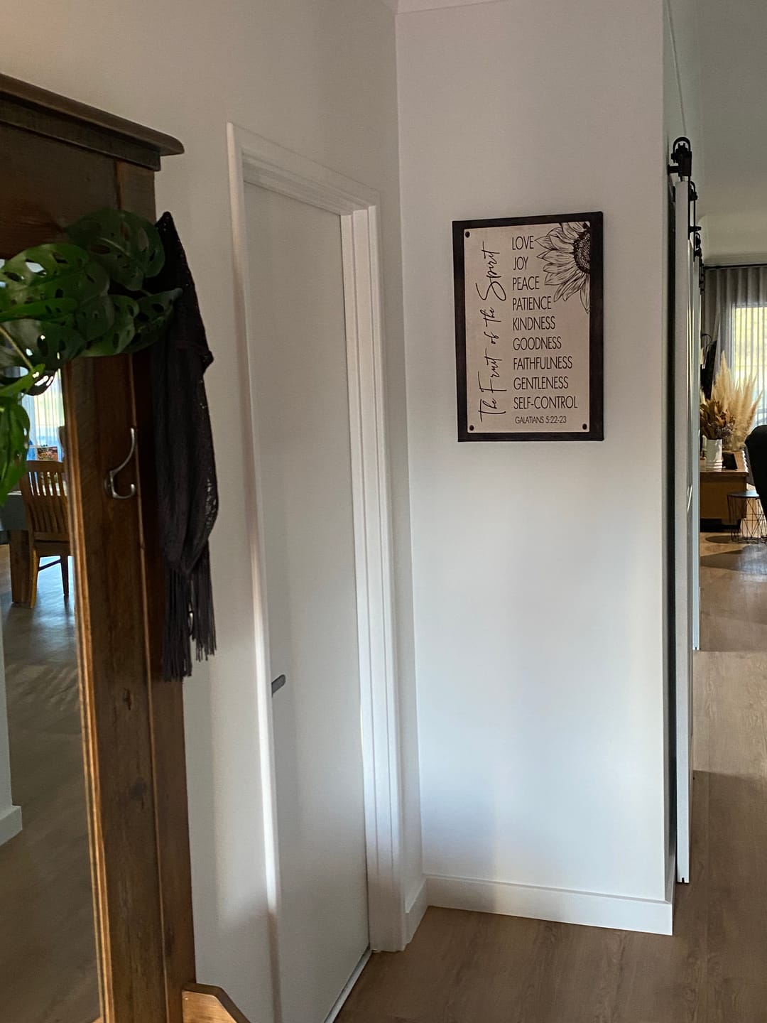 Customer photo review of Fruit Of The Spirit Galatians 5:22-23 Canvas Wall Art