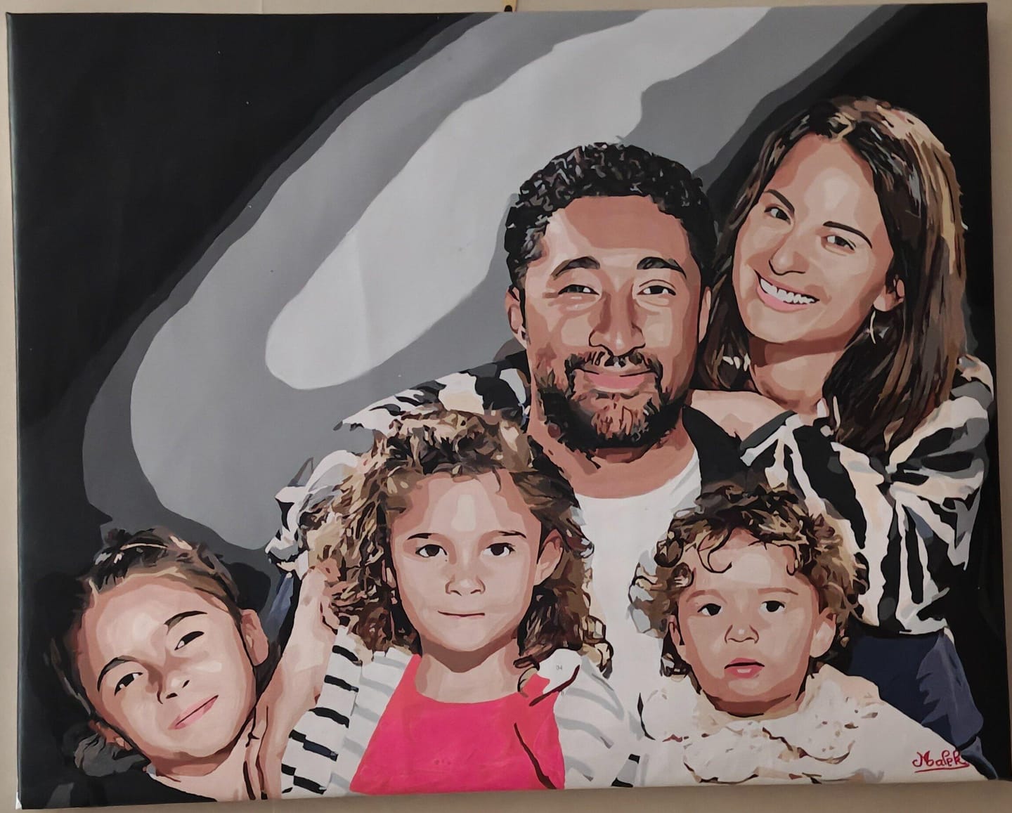 Customer photo review of Kit Personnalisé 40x50cm - 80x120cm Réalisation graphique GRATUITE