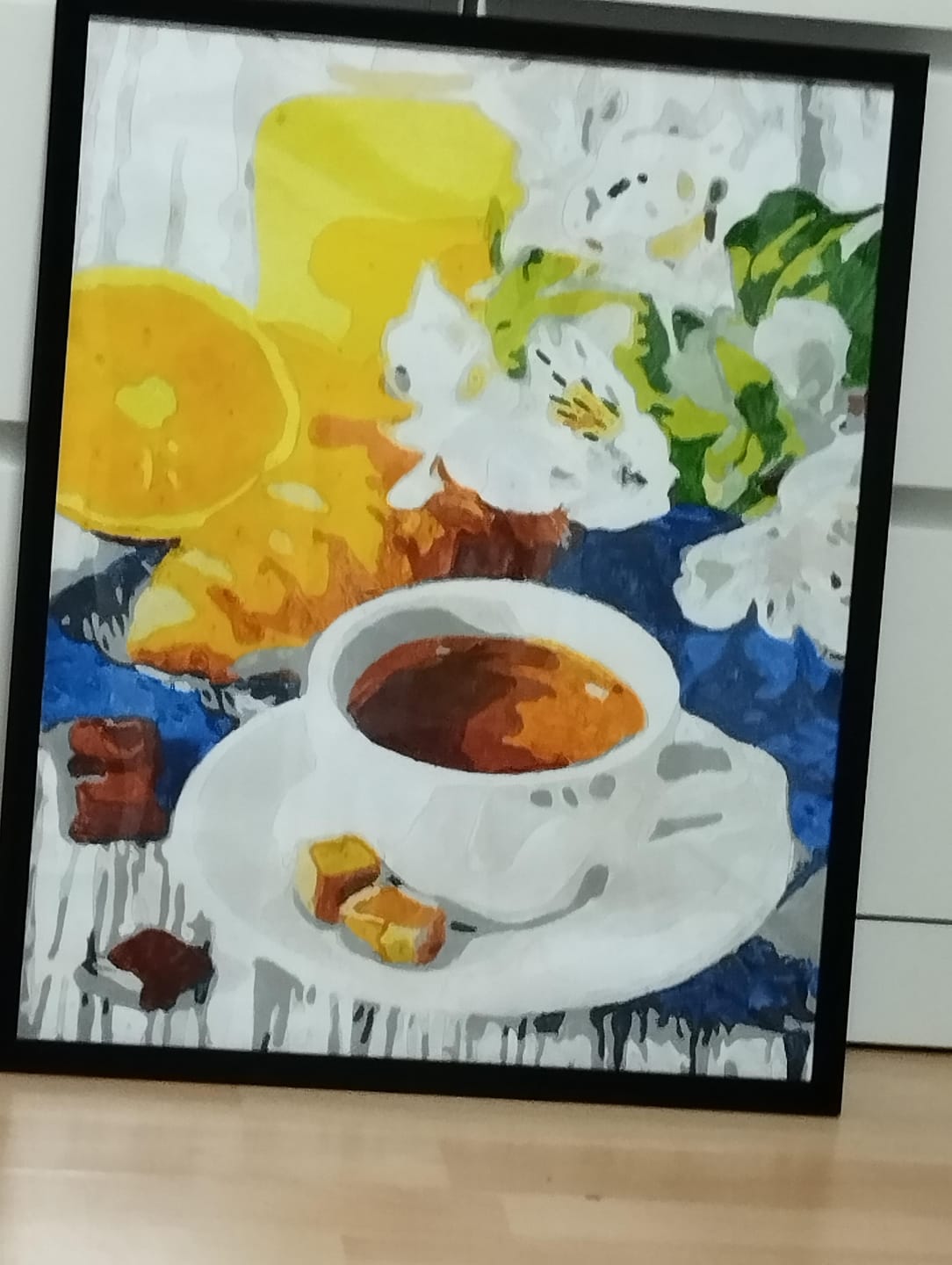 Customer photo review of Petit-déjeuner et tasse de café