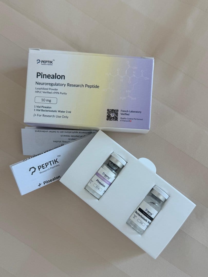 Customer photo review of Pinealon Lyophilized Vial + Sterile Water