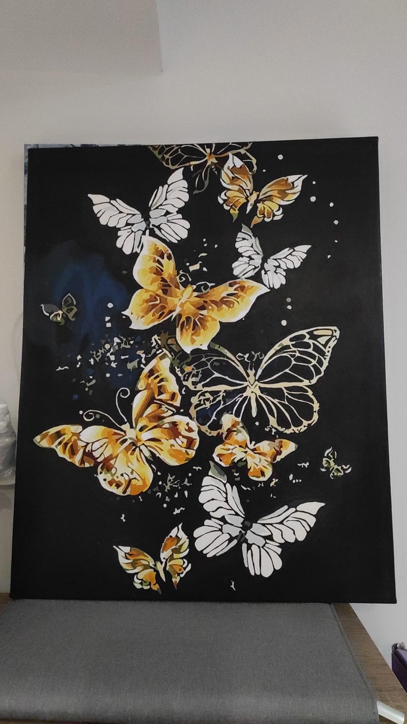 Customer photo review of Papillons féériques