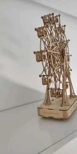 Customer photo review of Puzzle 3D Boîte à musique Grande roue