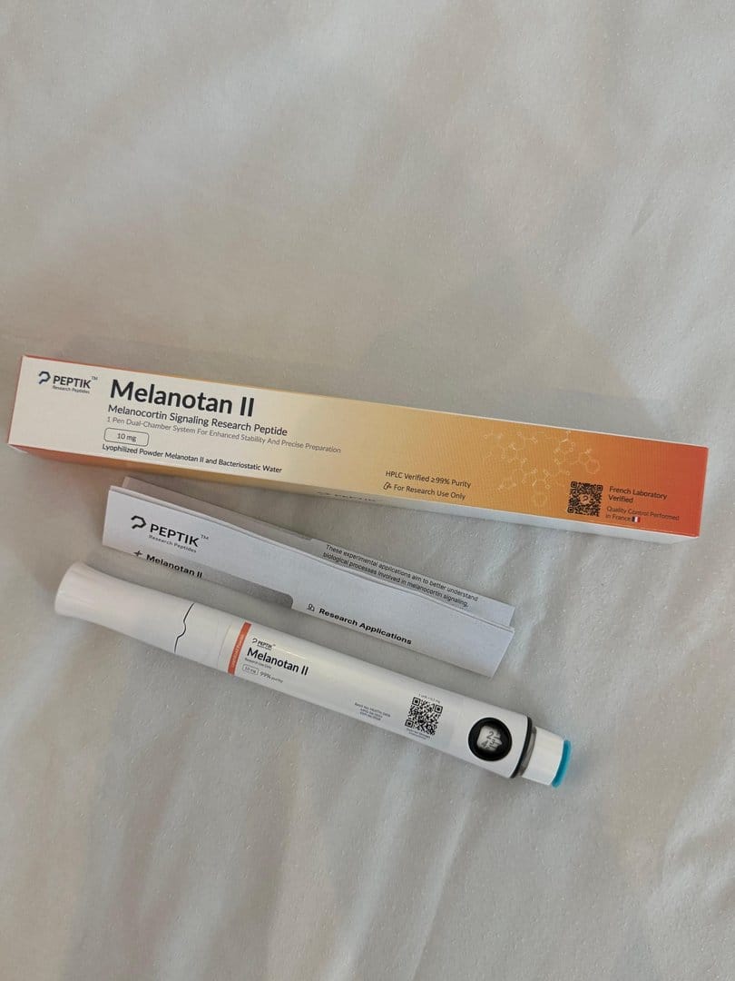 Customer photo review of Melanotan II Next-Gen Dual-Chamber Pen