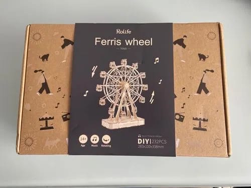 Customer photo review of Puzzle 3D Boîte à musique Grande roue