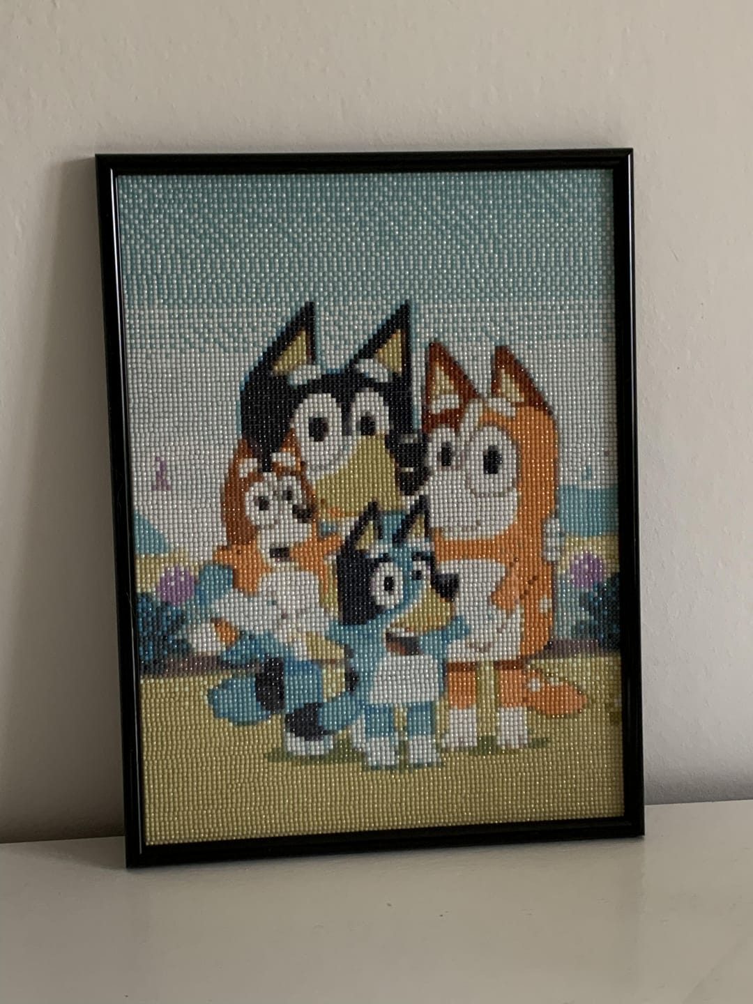 Customer photo review of Diamond Painting Personnalisé