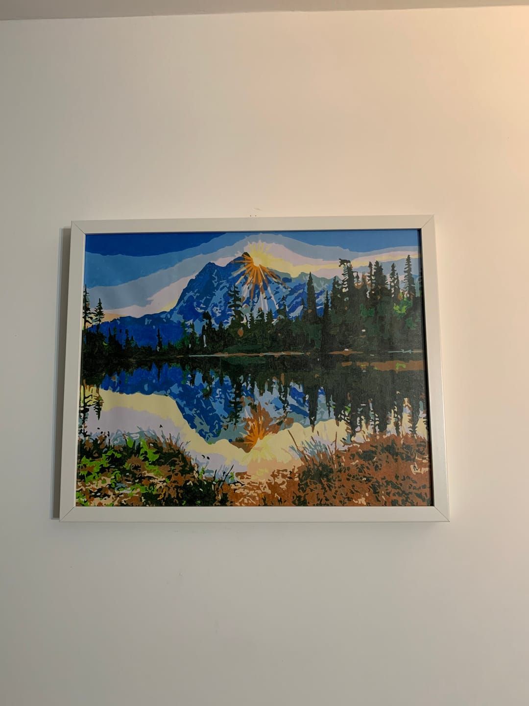 Customer photo review of Lac et Reflet de Montagne