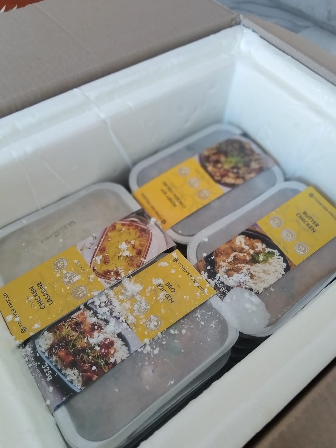 Customer photo review of BEEF & CHICKEN - Value Pack - 24 x Meals