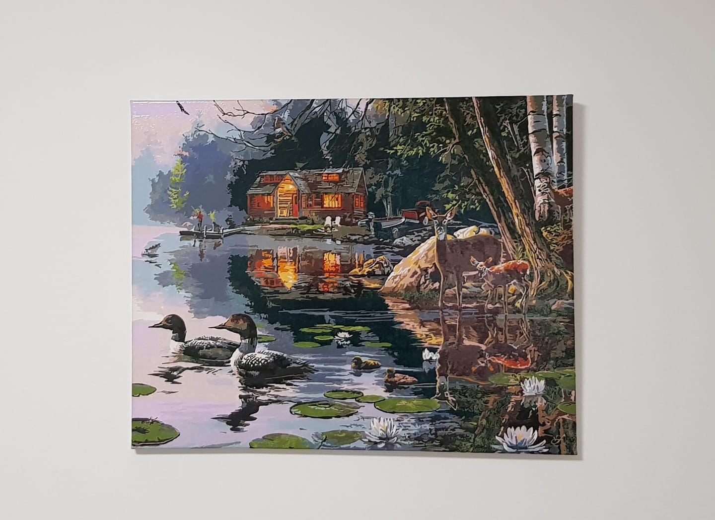 Customer photo review of Chalet au bord du Lac