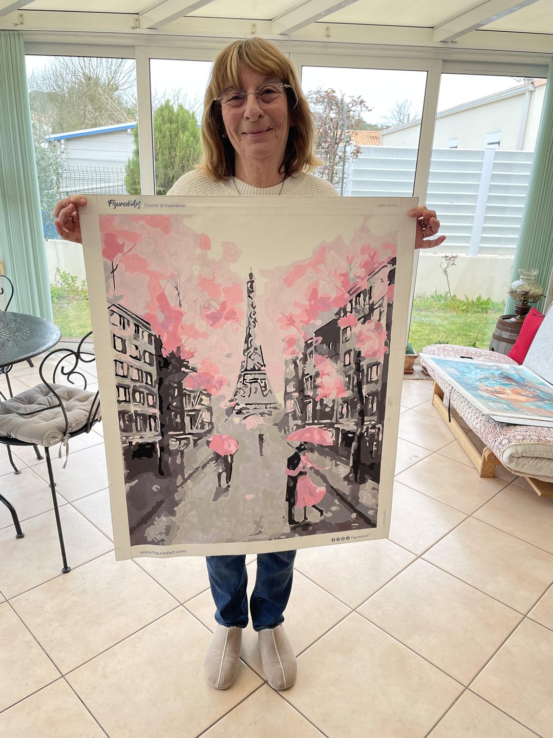 Customer photo review of Tour Eiffel romantique et couples