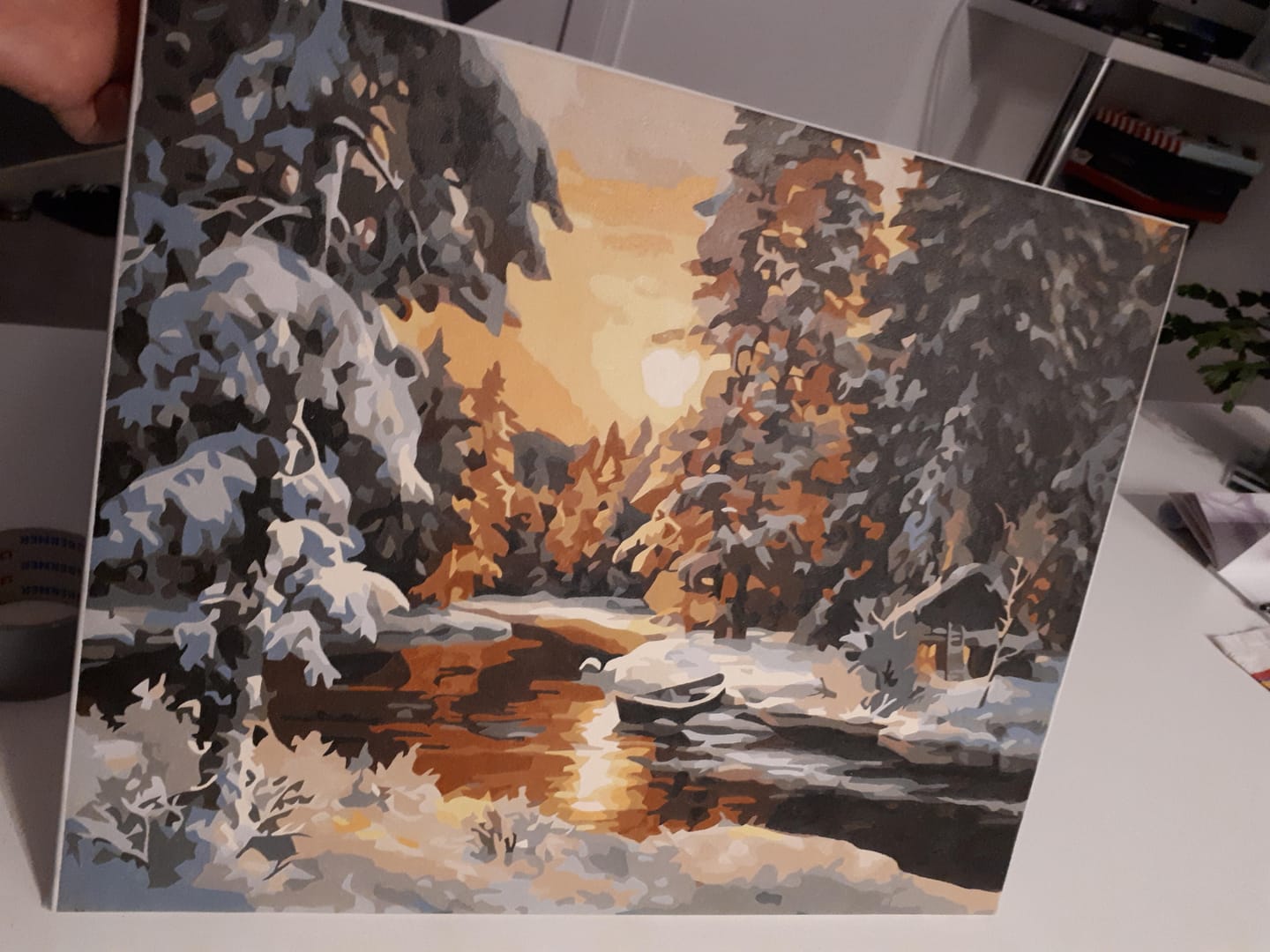 Customer photo review of Coucher de Soleil en Forêt
