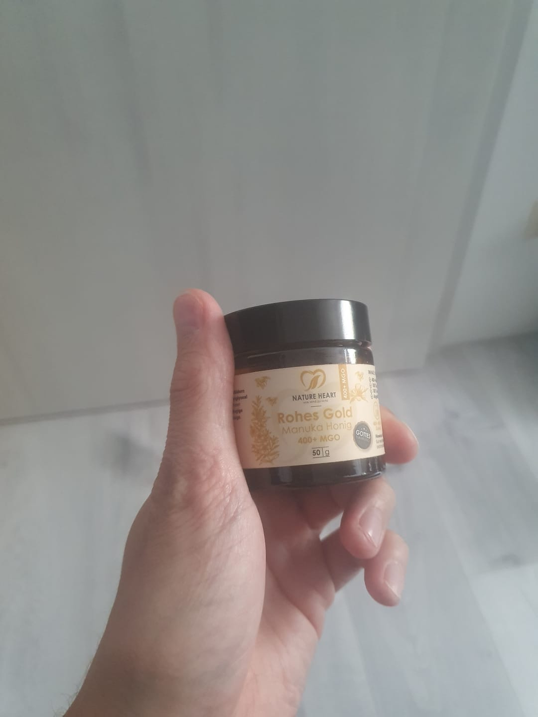 Customer photo review of Manuka Honig Probierglas