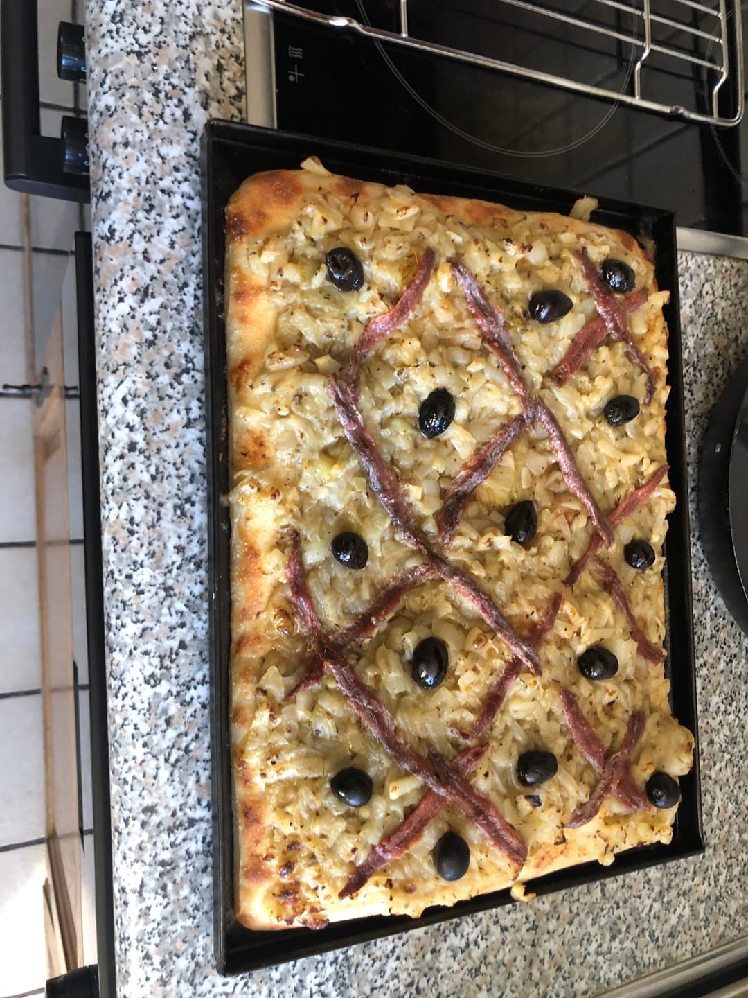 Customer photo review of Blaublech für Focaccia (Effeuno 30x40)