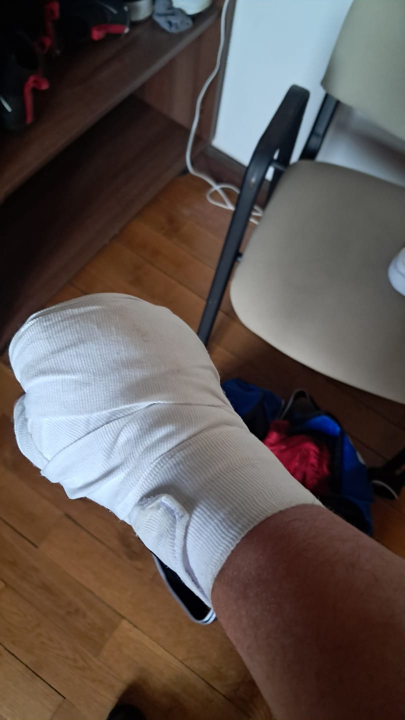 Customer photo review of Bandaje Box Knockout 4.5m