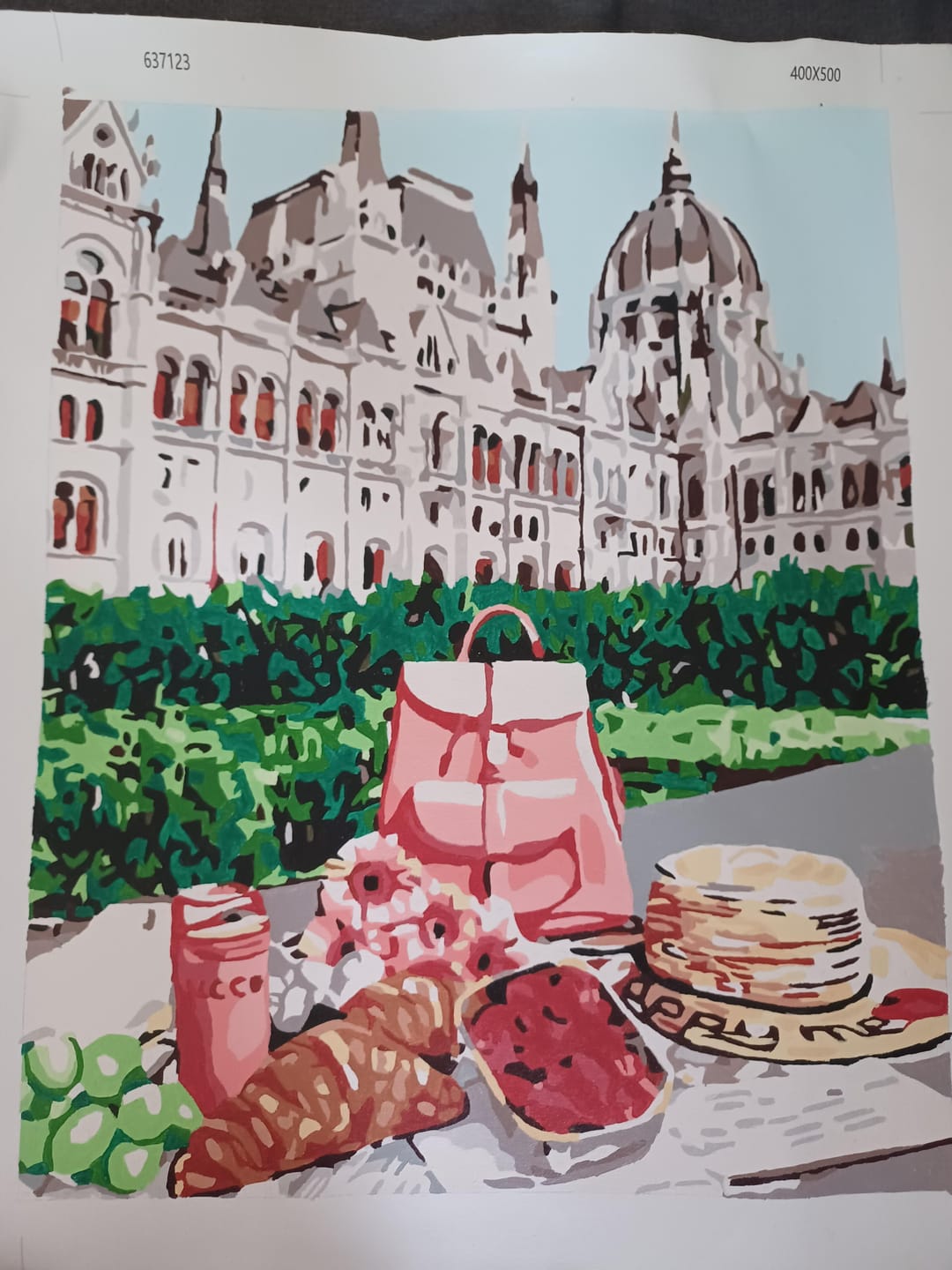 Customer photo review of Petit-déjeuner et vue sur le château
