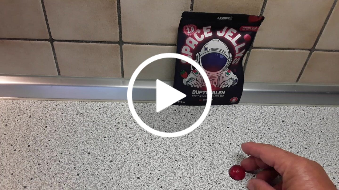 Customer video review of THC Spacejellies 2.0