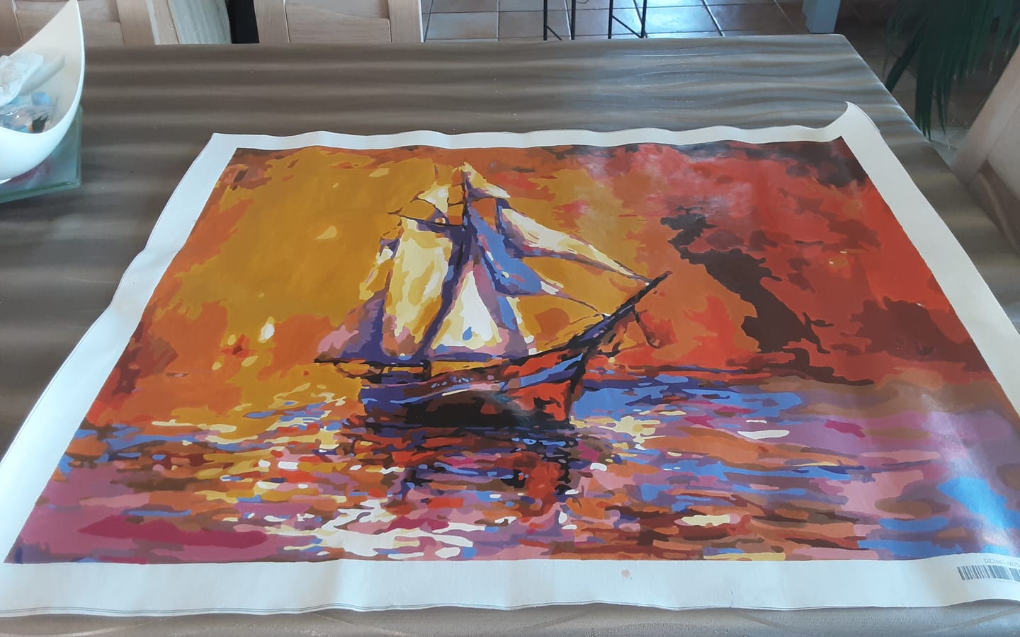 Customer photo review of Voilier en pleine Mer