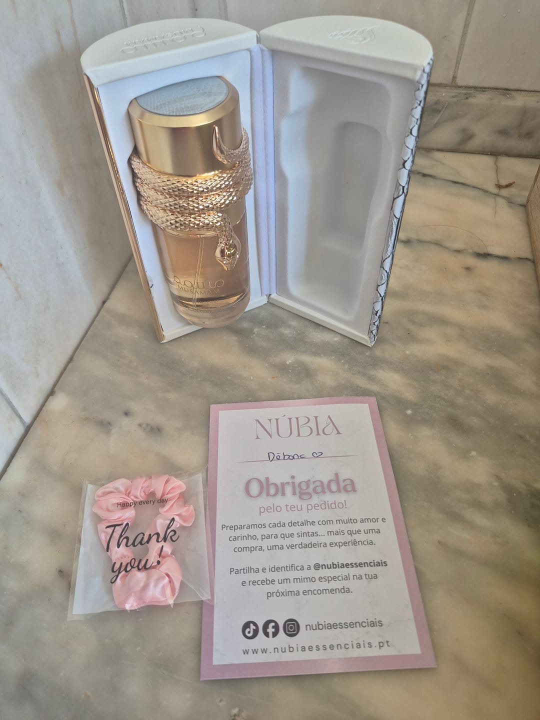 Customer photo review of PERFUME MUSAMAM WHITE INTENSE LATTAFA  - 100ML