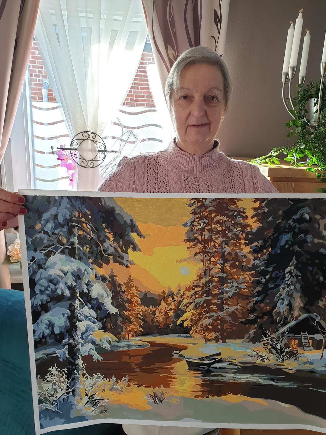 Customer photo review of Coucher de Soleil en Forêt