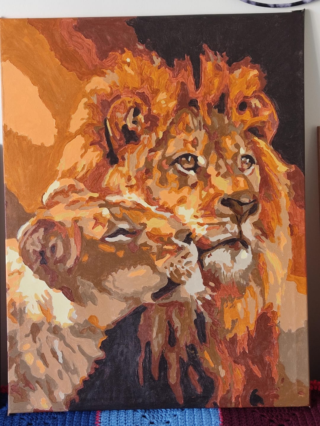 Customer photo review of Couple Lion et Lionne