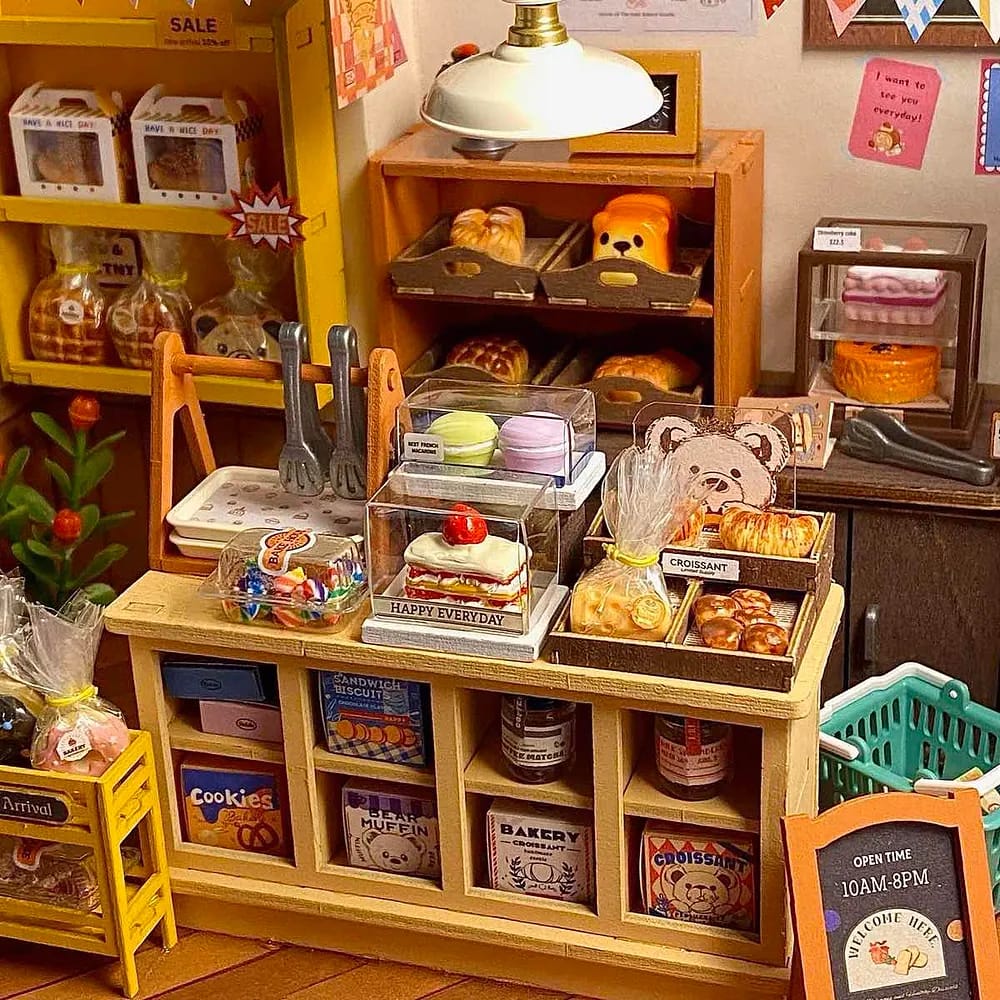 Customer photo review of Maison miniature La Maison de Pâtisserie de Becka