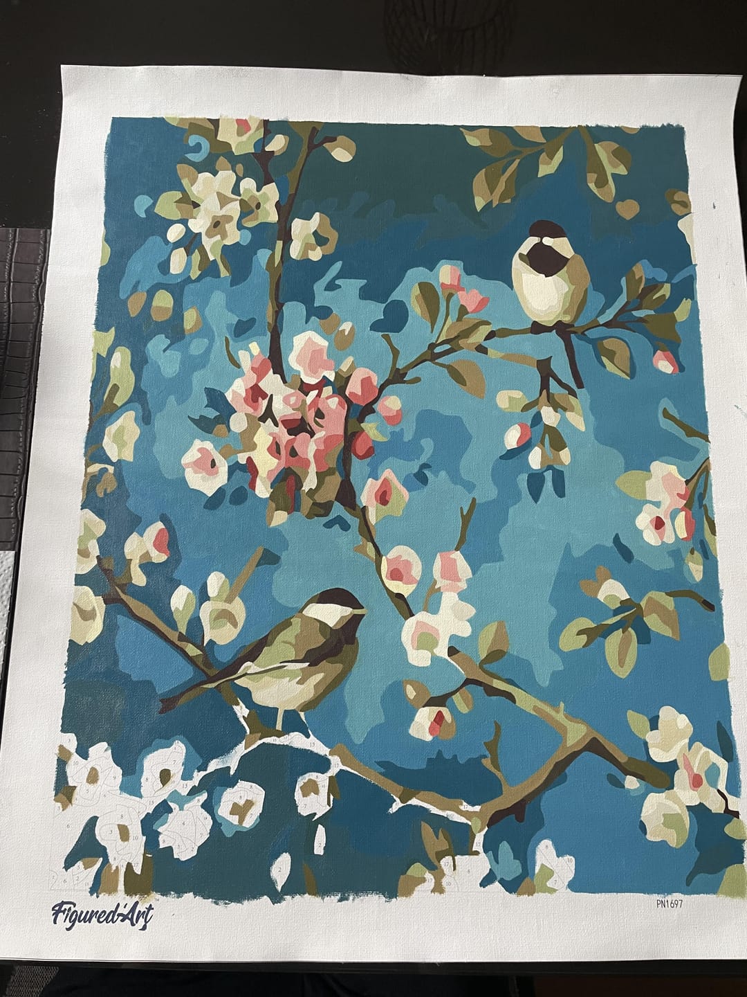 Customer photo review of Fleurs et Oiseaux
