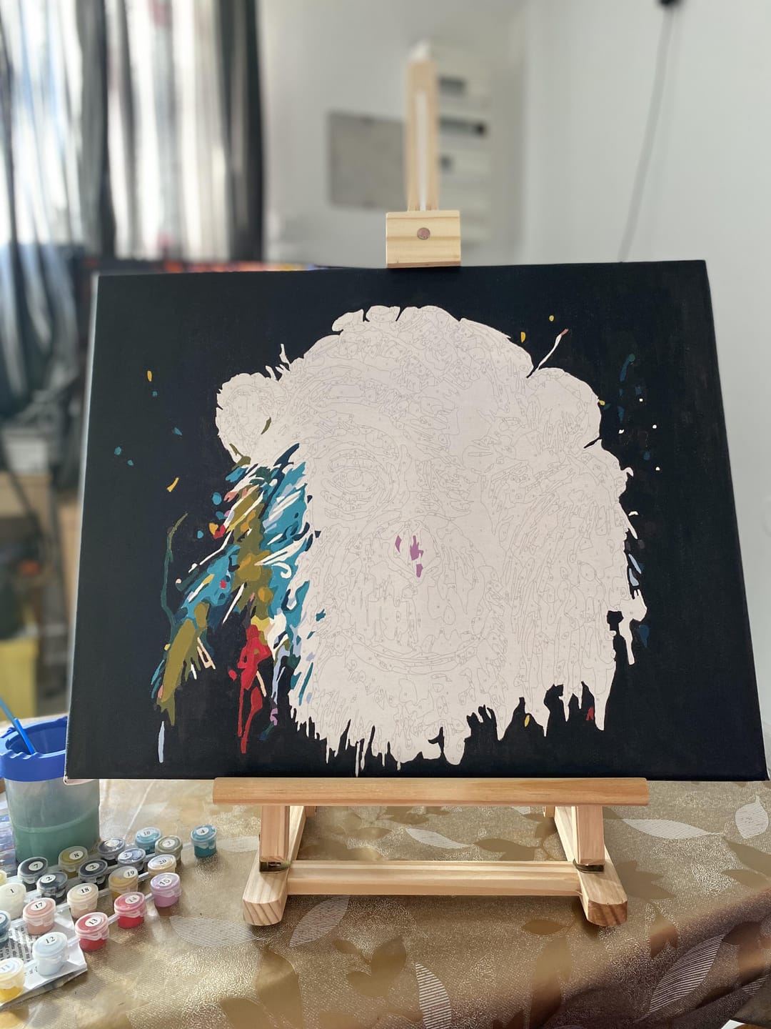 Customer photo review of Babouin Pop Art
