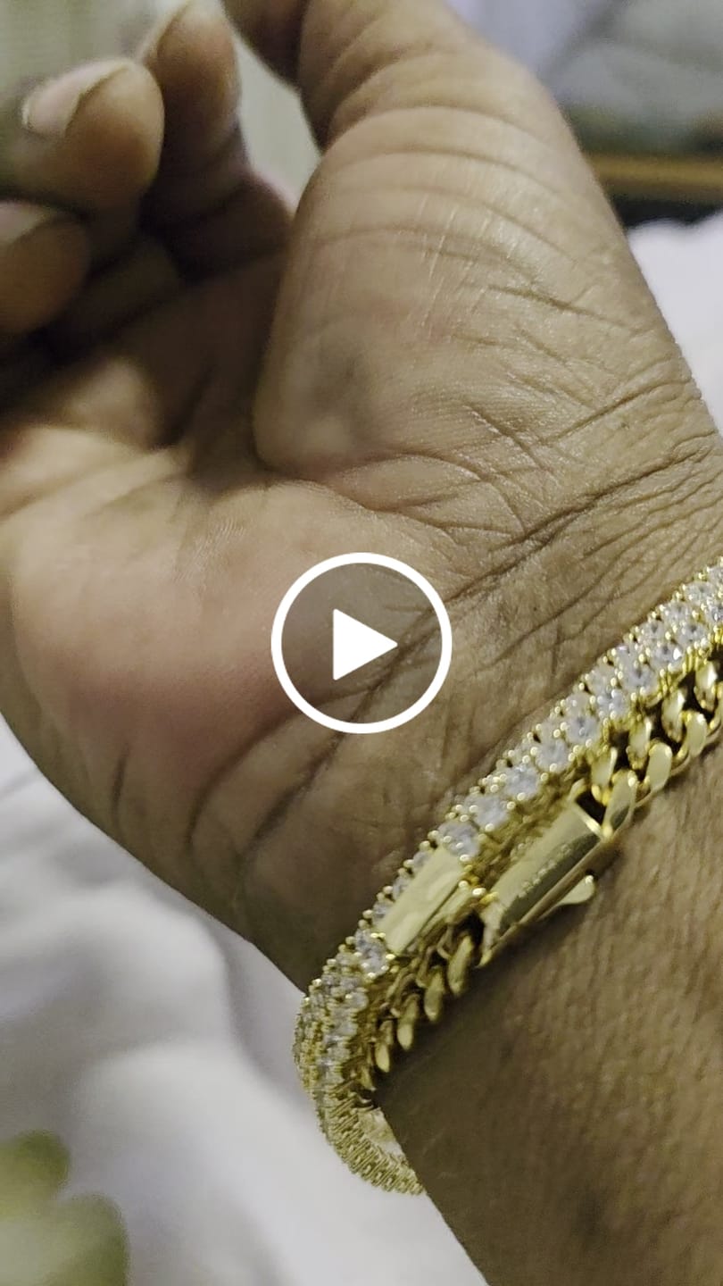 Customer video review of 3mm Tennis Bracelet - Gold