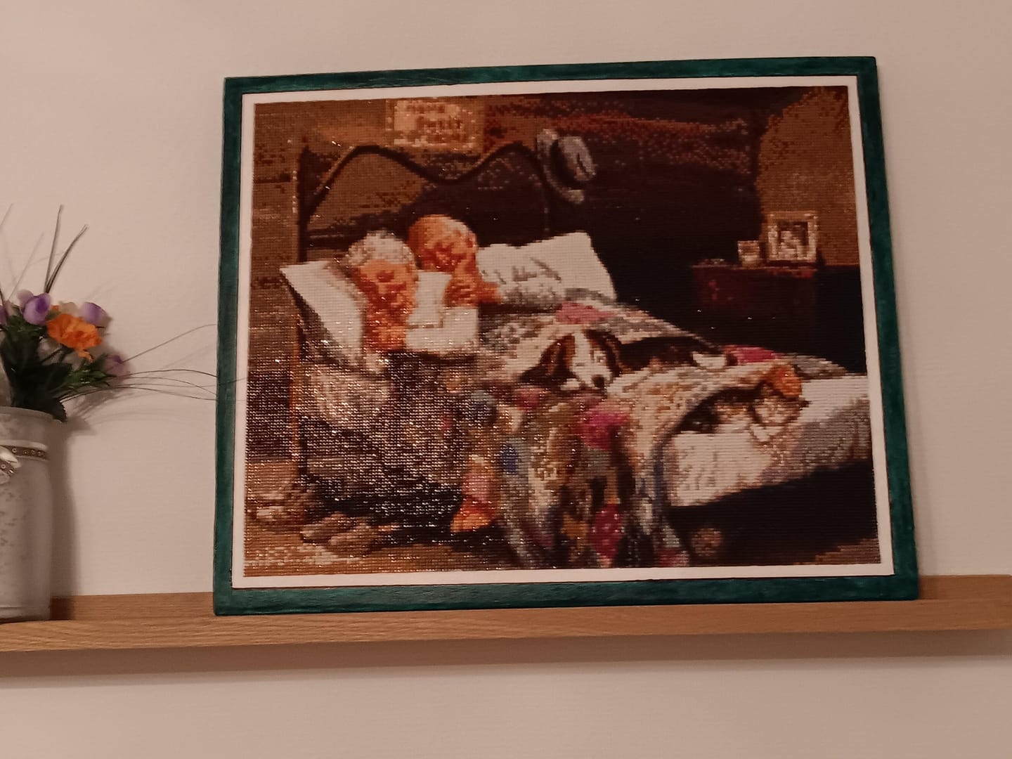 Customer photo review of Broderie Diamant - Papy et Mammy
