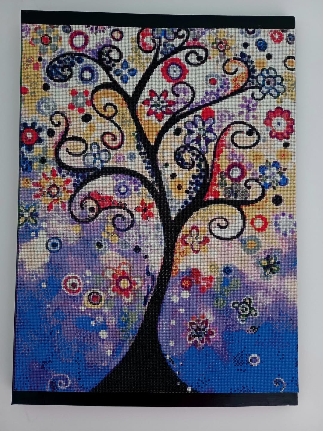 Customer photo review of Broderie Diamant - Arbre Vitrail