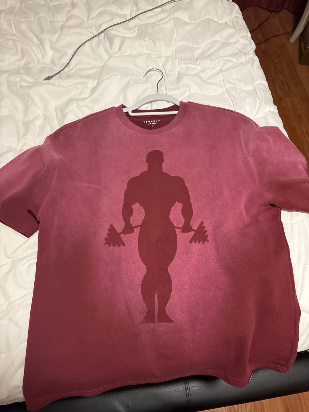 Customer photo review of 4285 - Gold's Iron Legacy Shadow Tees
