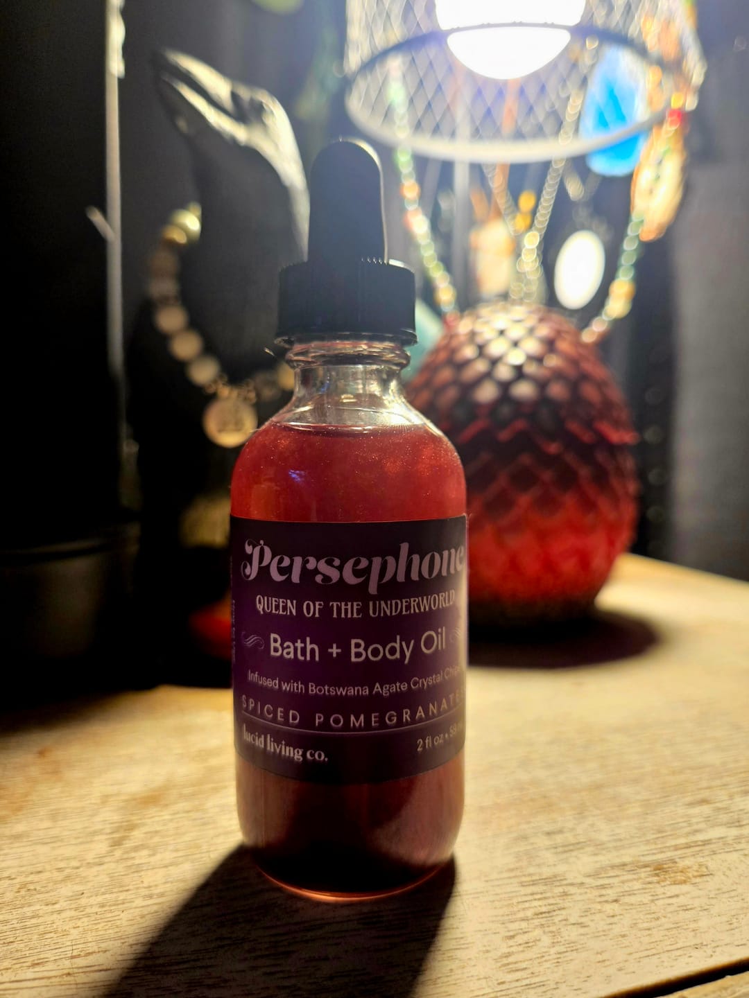 Customer photo review of Persephone Bath & Body Oil