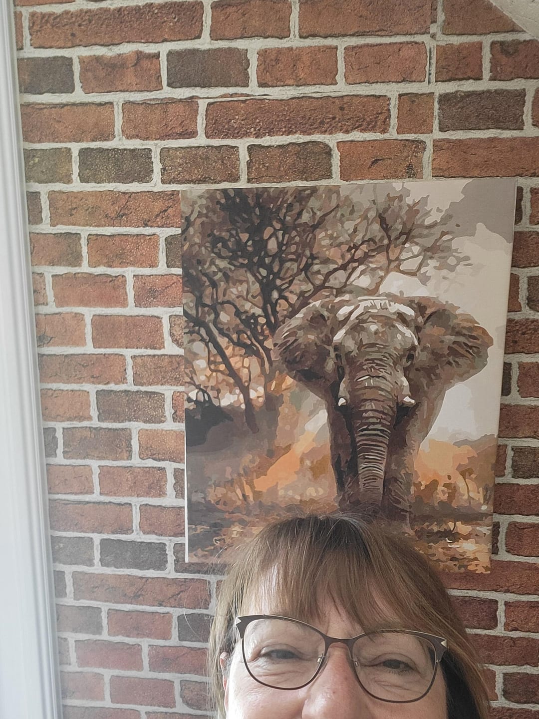 Customer photo review of Eléphant solitaire