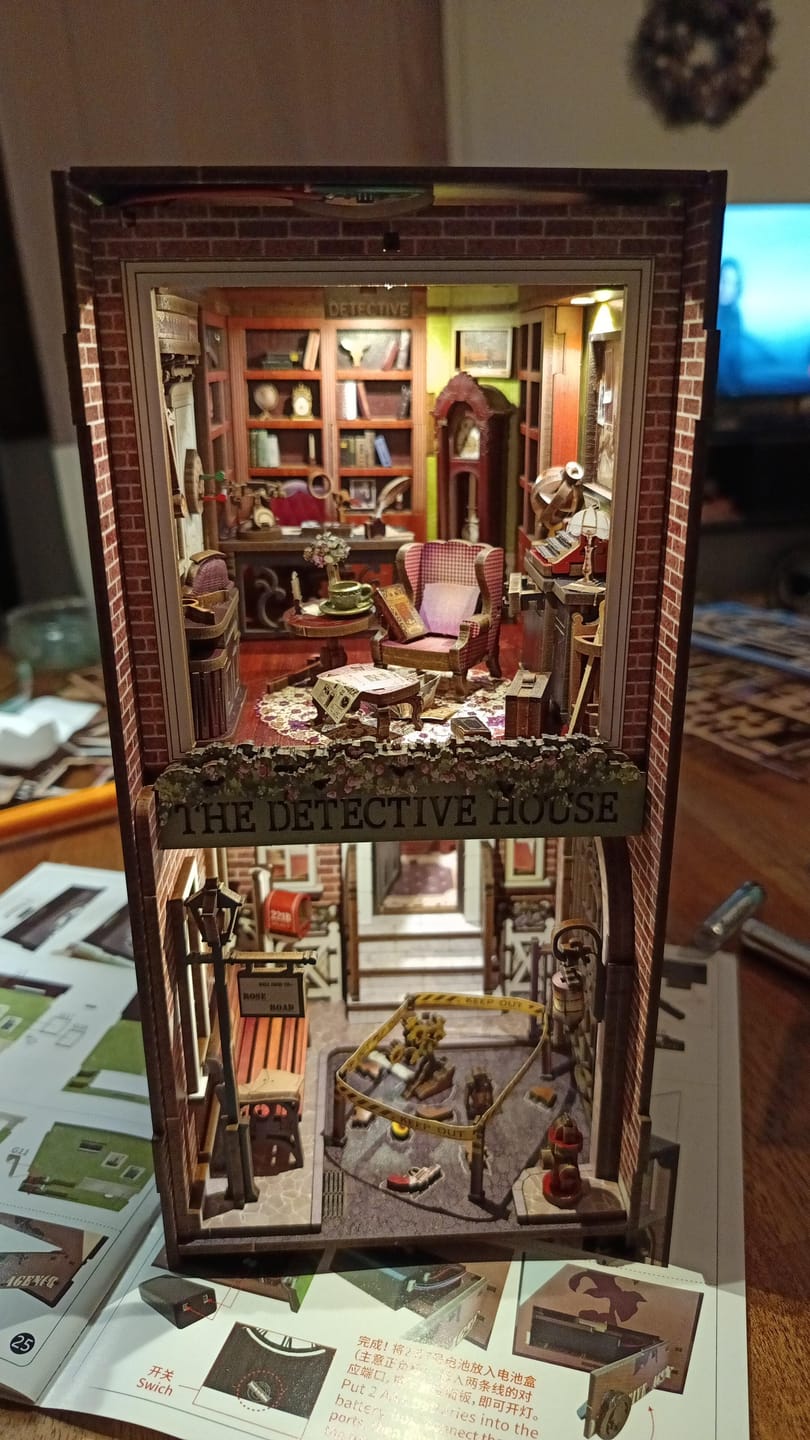 Customer photo review of Book Nook - Agence de Détectives Rose