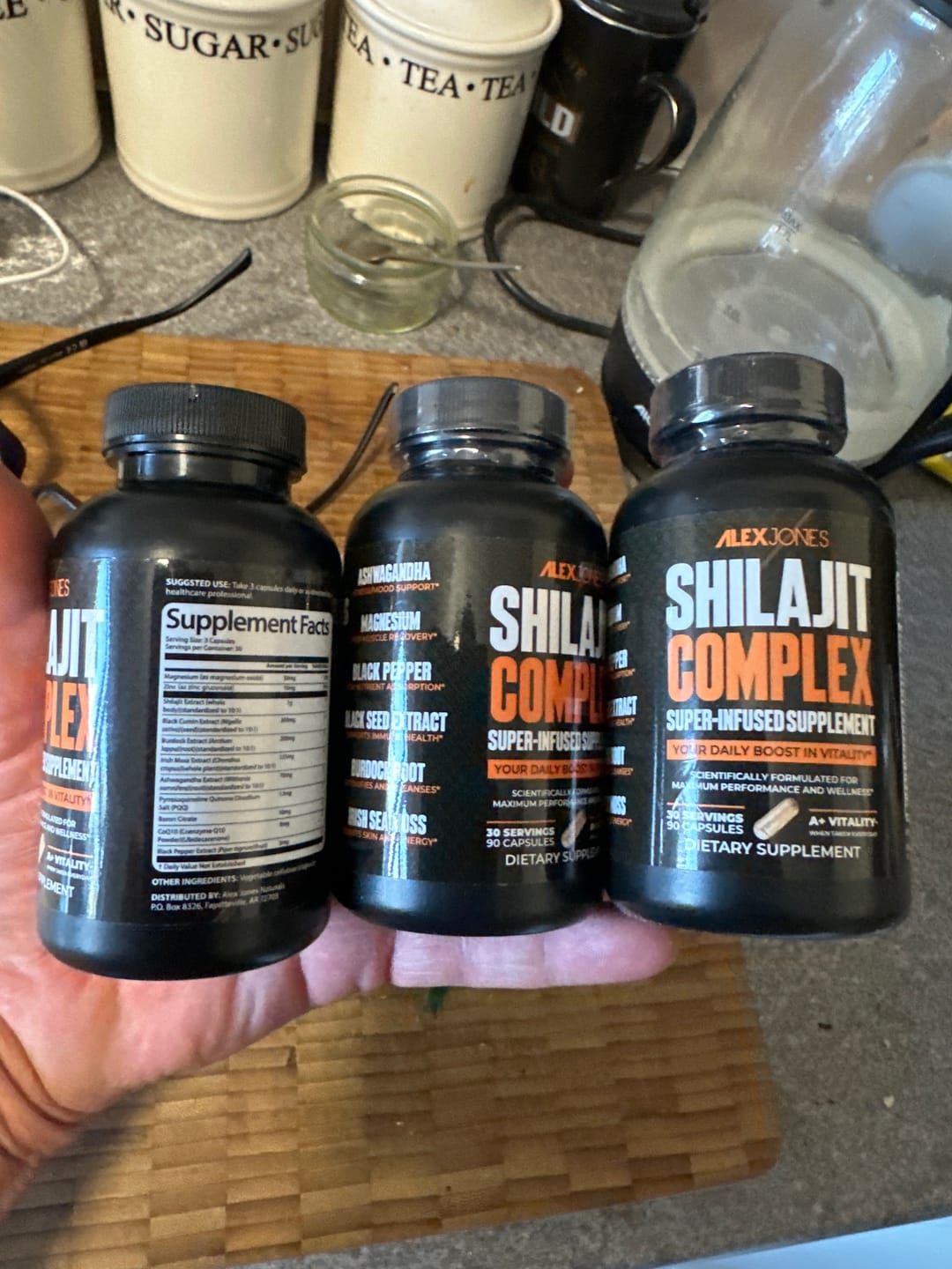 Customer photo review of Shilajit Complex - Super-Infused Supplement (90 Capsules) (30 Servings)