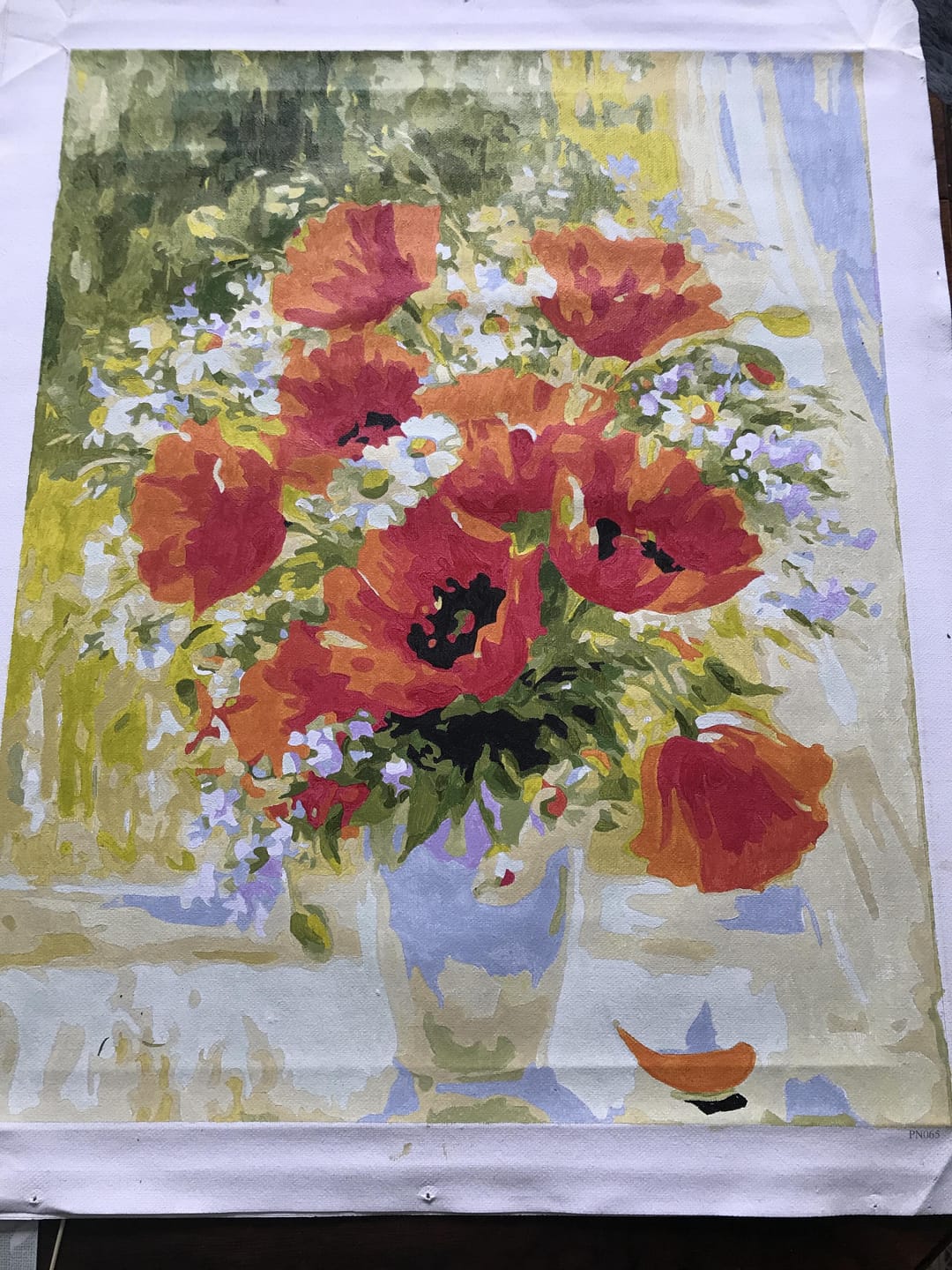 Customer photo review of Fleurs Rouges et Marguerites