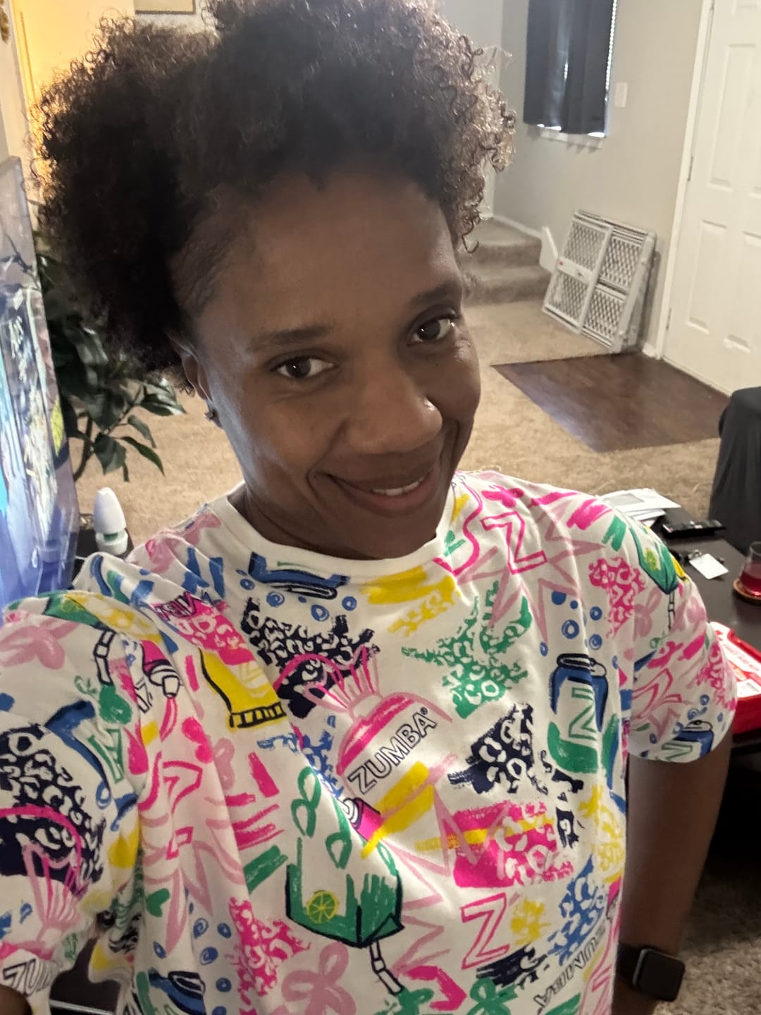 Customer photo review of Sizzlin' Boxy Top