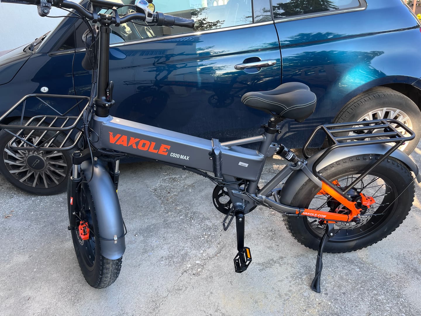 Customer photo review of Vakole CO20 MAX 750W*2 Dual Motor 20" Folding Fat Bike 960Wh with Torque Sensor 20Ah Battery