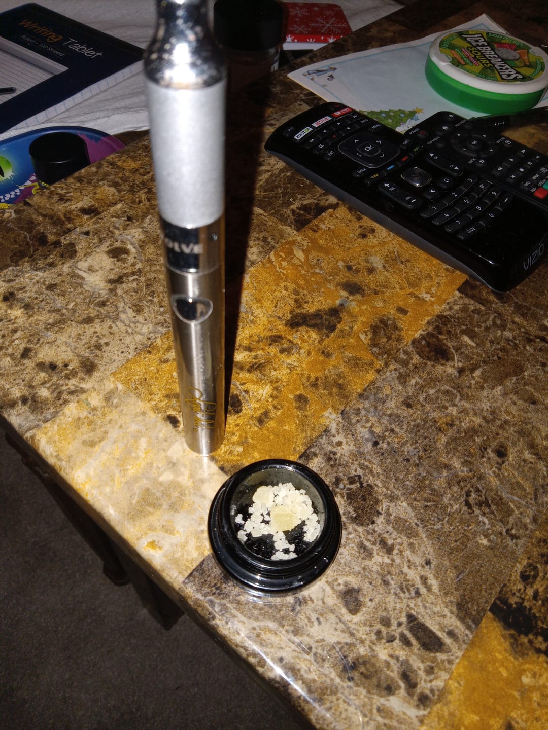Customer photo review of 1.5g Blue Dream Crumble