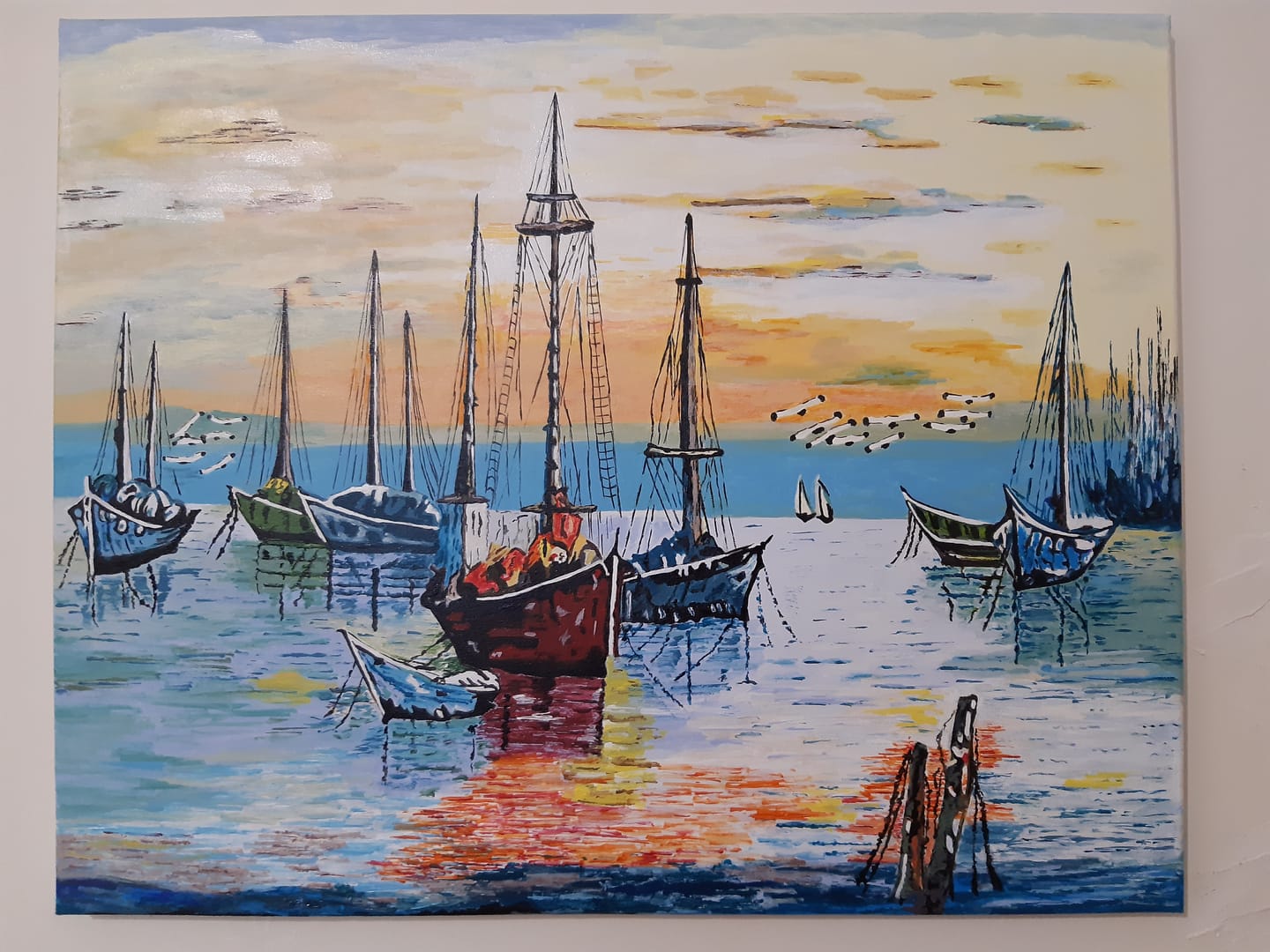 Customer photo review of Voiliers au port