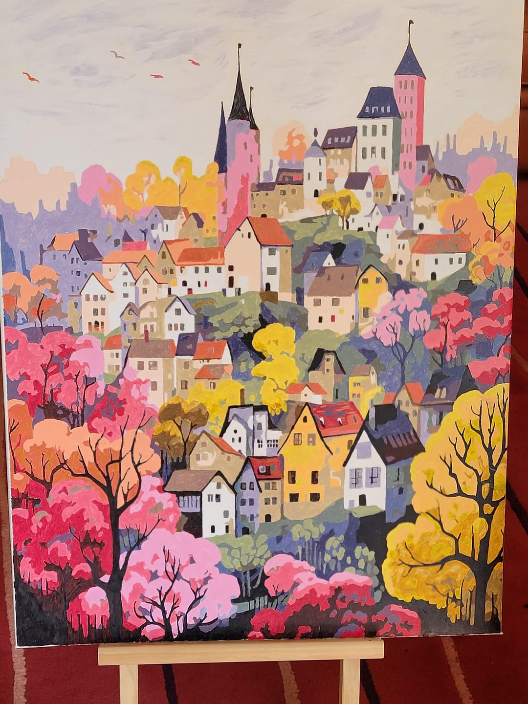 Customer photo review of Village enchanté violet
