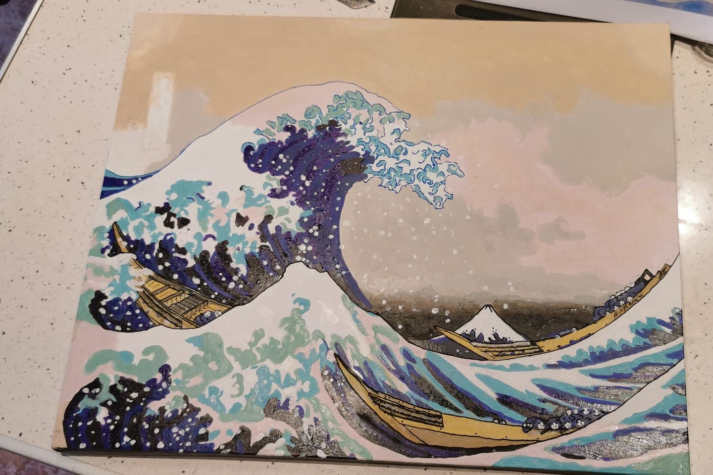 Customer photo review of La Grande Vague de Kanagawa - Katsushika Hokusai