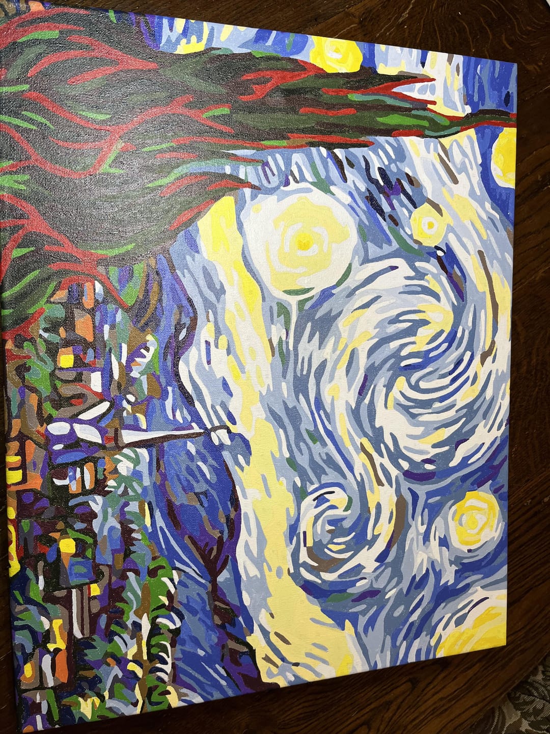 Customer photo review of Van Gogh Nuit Etoilée