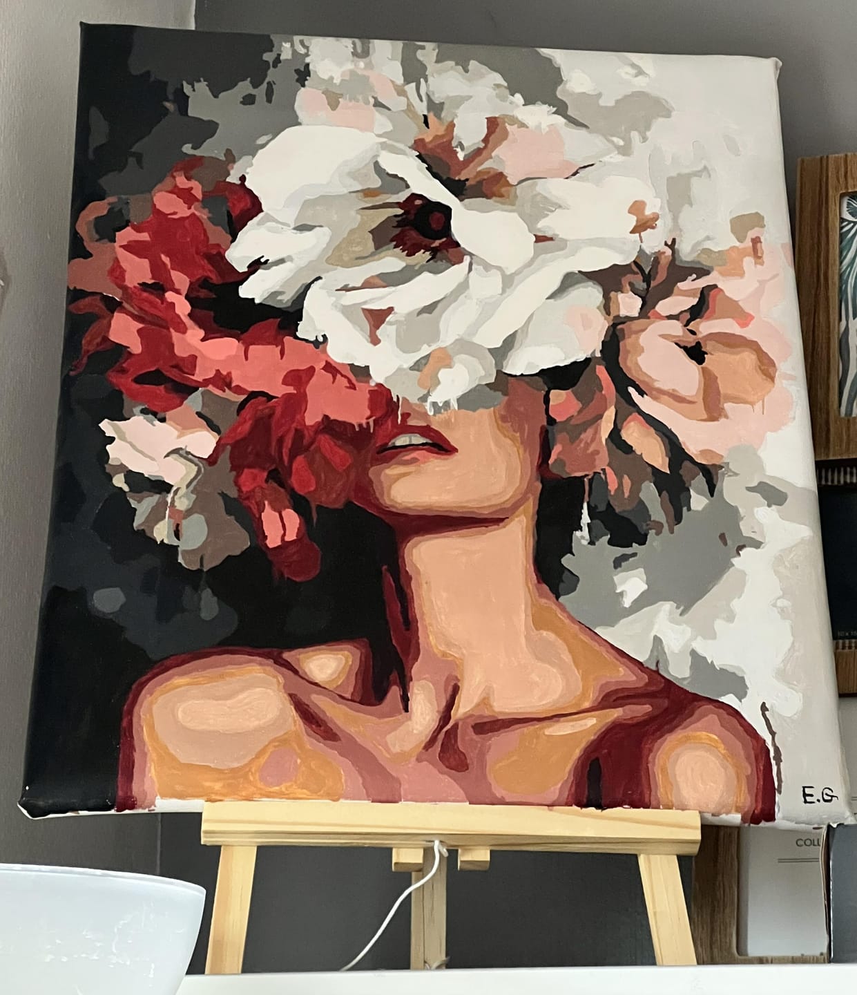 Customer photo review of Beauté derrière les fleurs