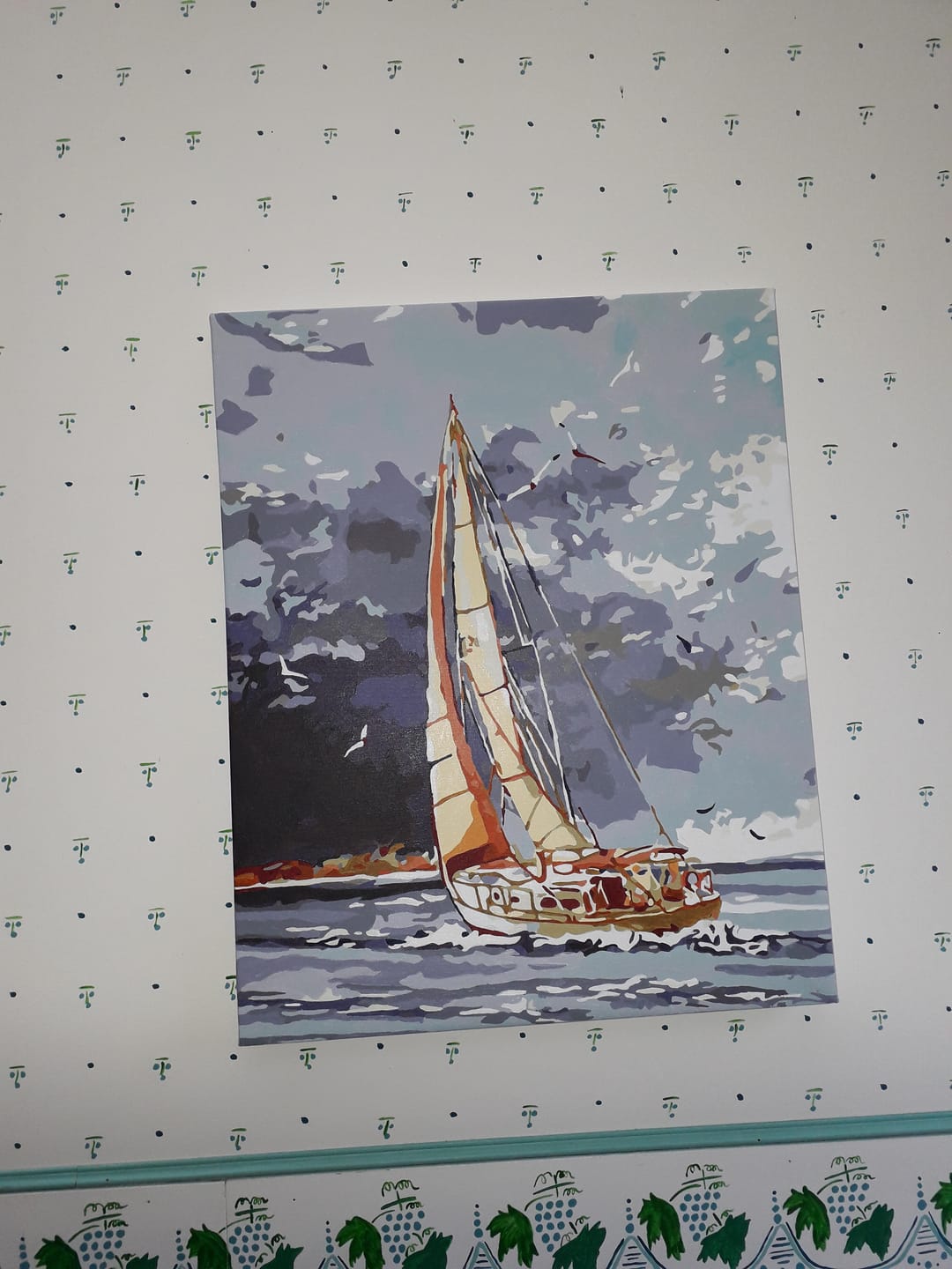 Customer photo review of Voilier et nuage au bord de l'eau