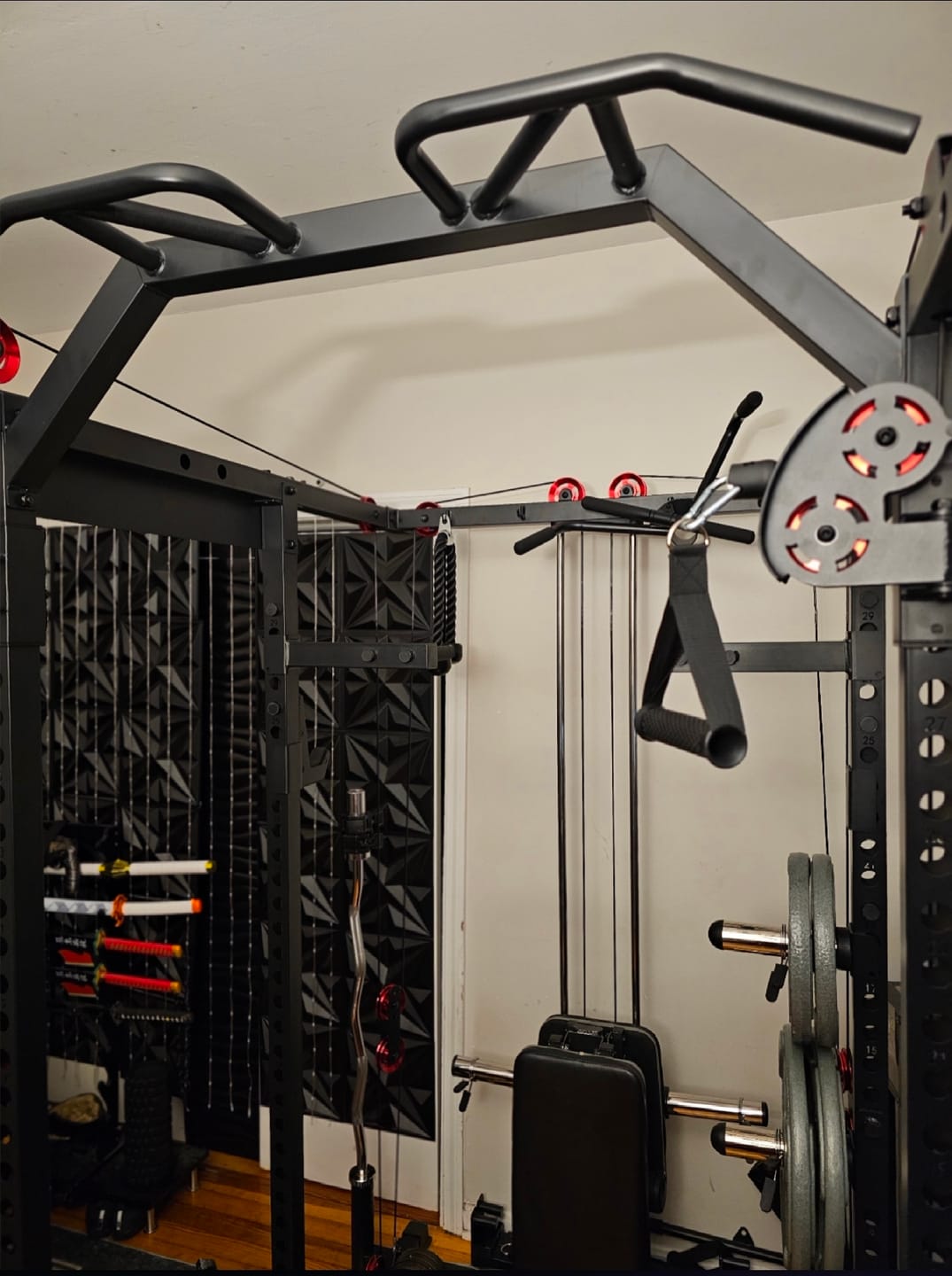 Customer photo review of K6-2.0 Ultra All-in-One Power Rack Functional Trainer (UPGRADED)