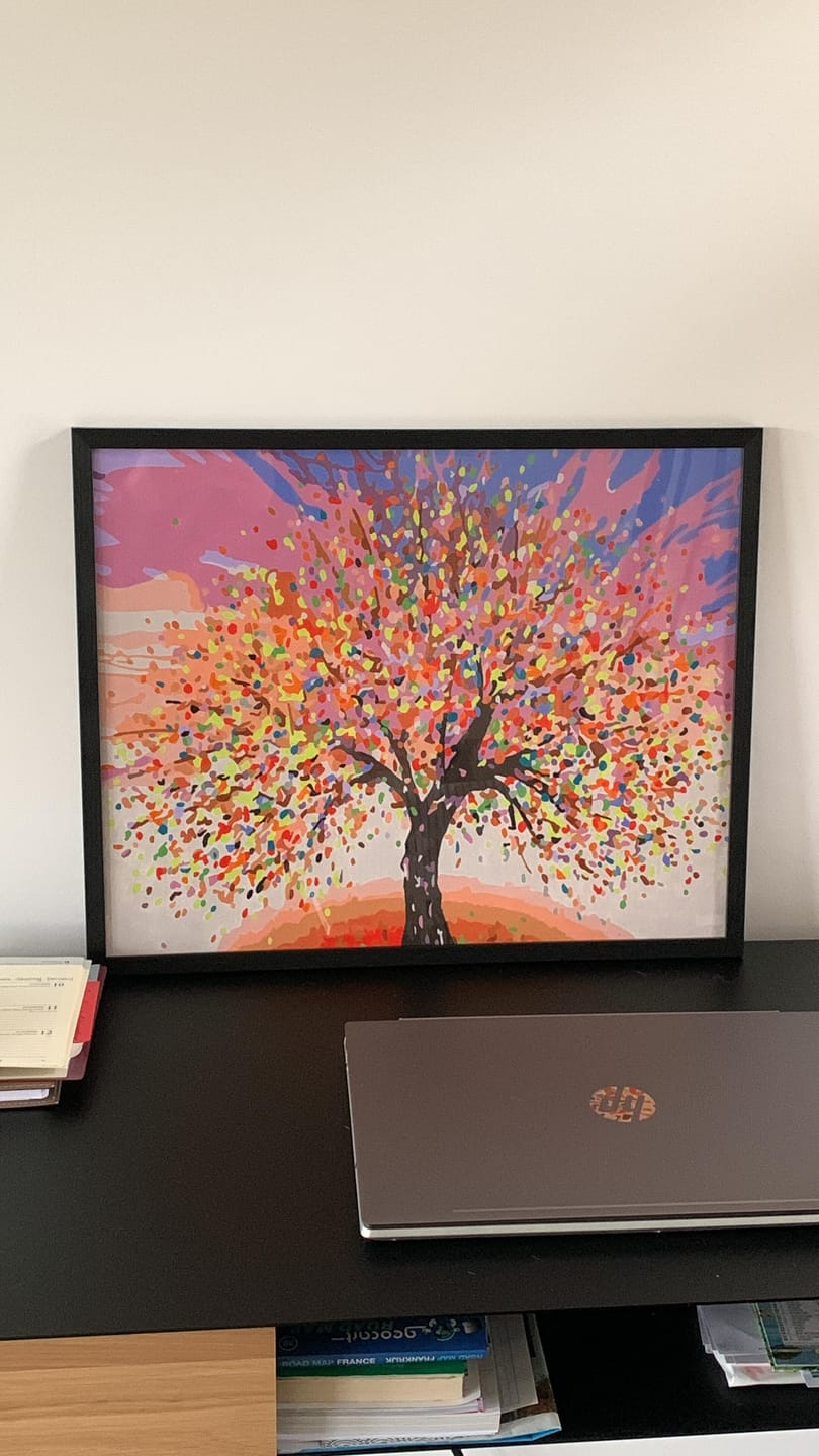 Customer photo review of Arbre et explosion de couleurs