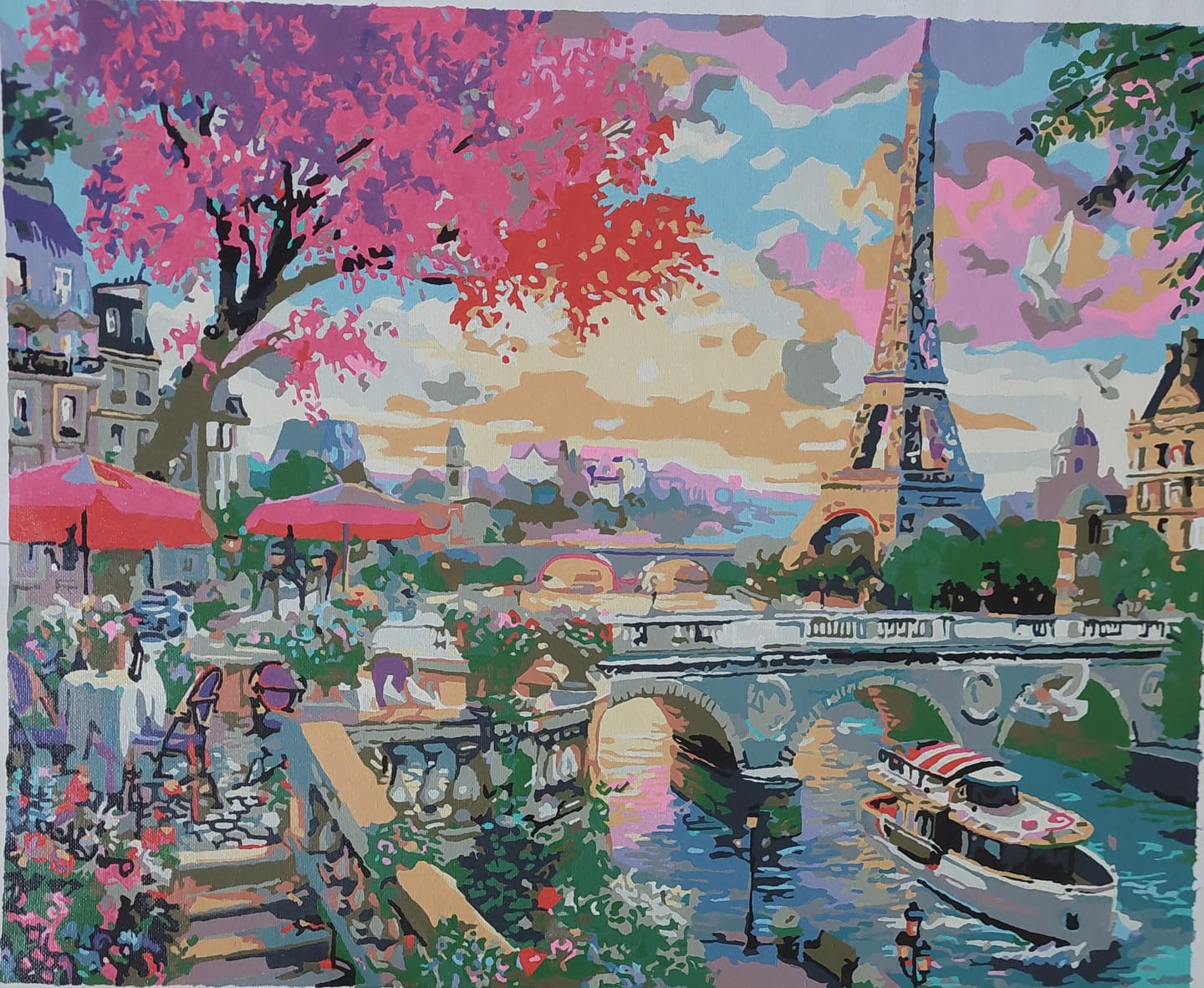 Customer photo review of Diner en bords de Seine