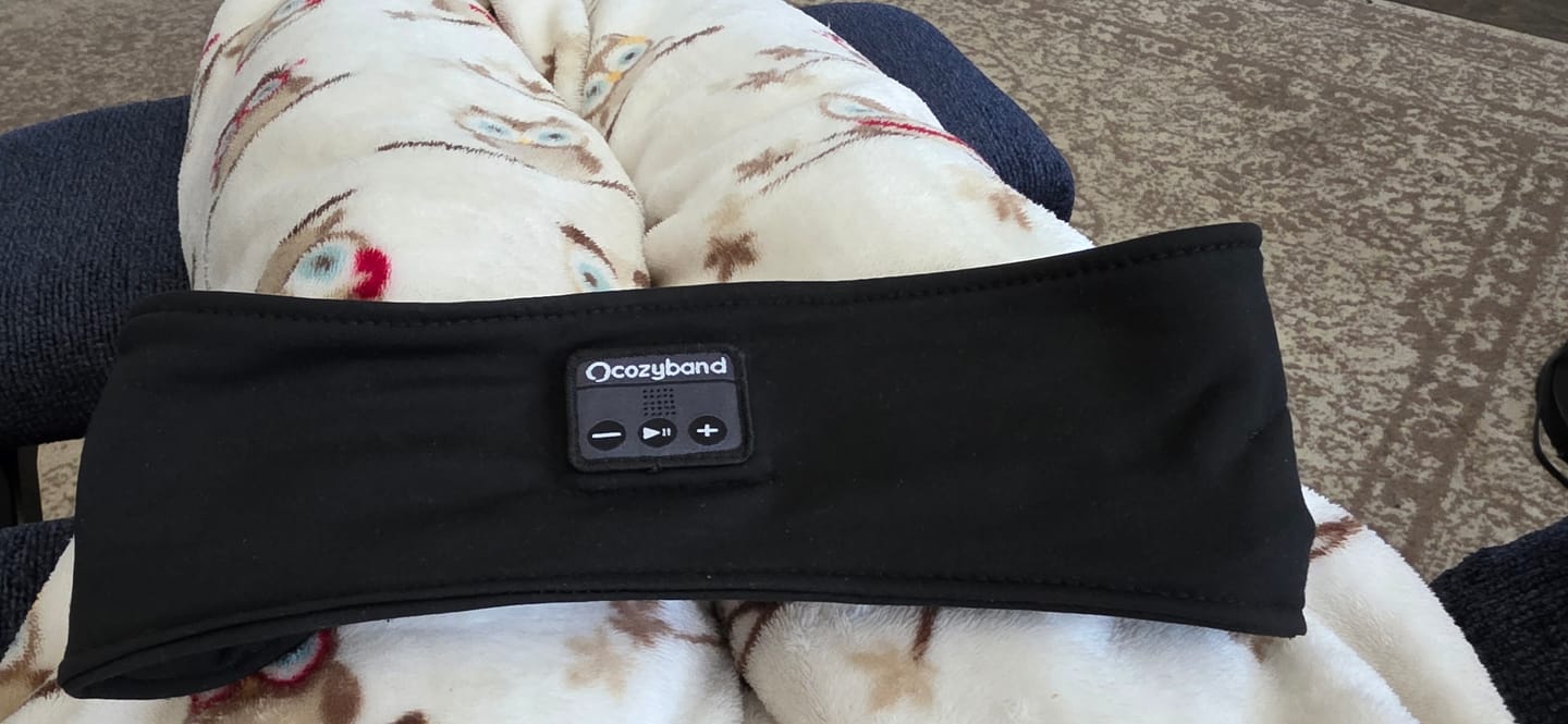 Customer photo review of CozyBand Wireless Headphones
