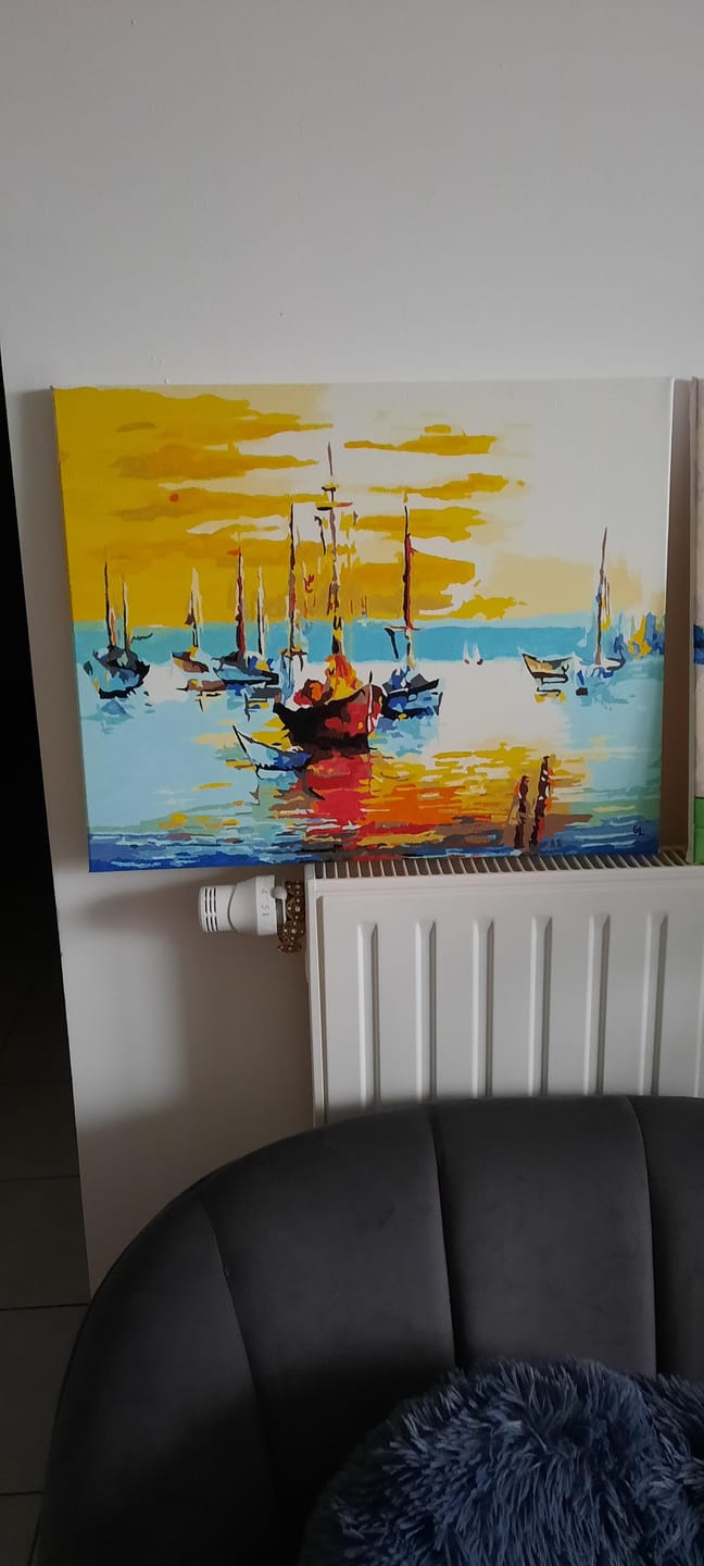 Customer photo review of Voiliers au port