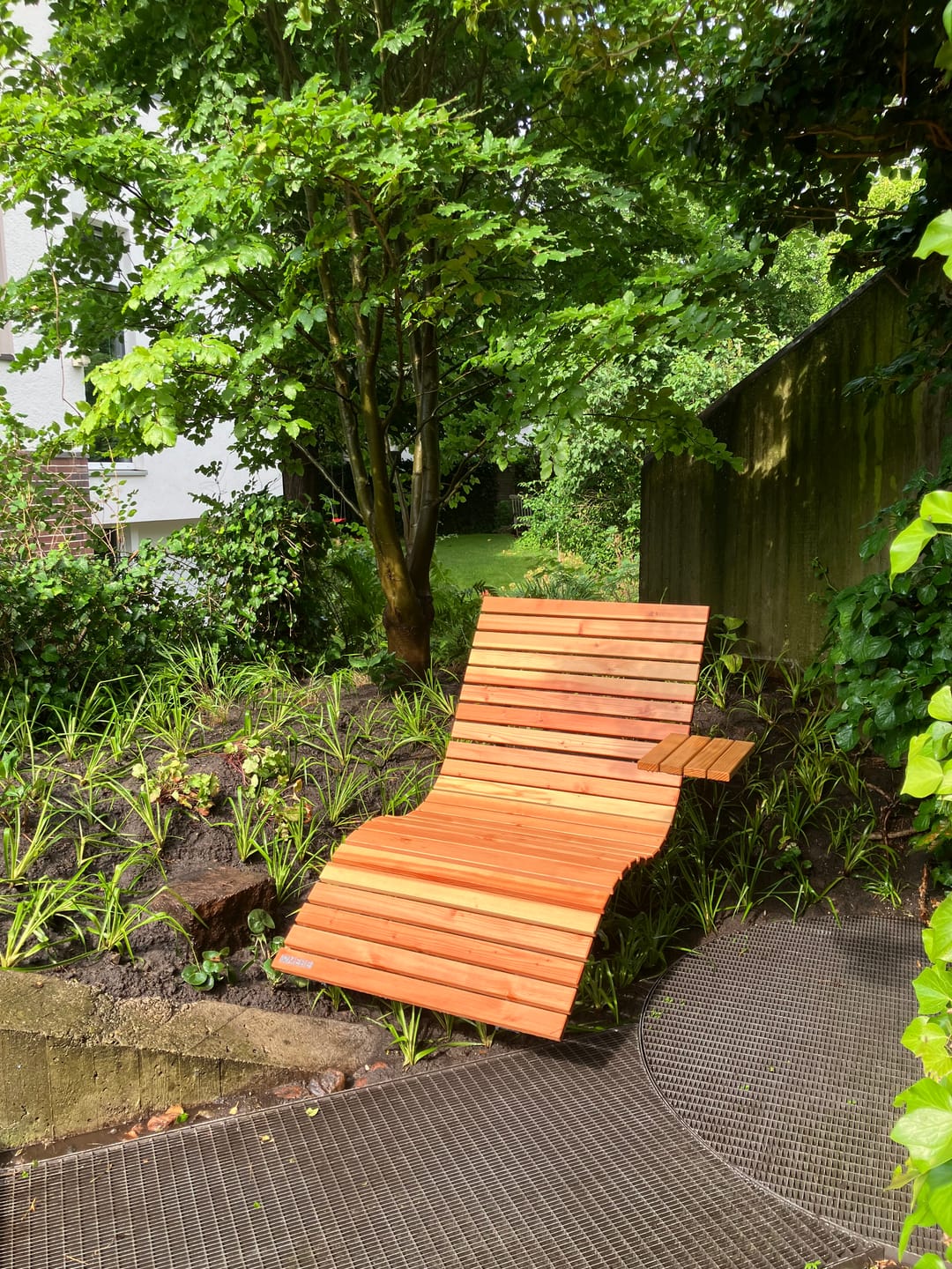 Customer photo review of MEBE Wave Lounge - drehbare Gartenliege für 2 Personen